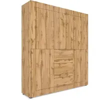 Itamoby - Credenza alta 5 ante/3 cassetti 150x35x165 cm Elios quercia natura