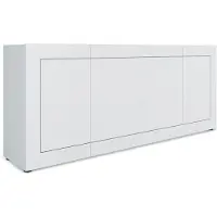 Itamoby - Madia 4 ante 200x40x83,5 cm Elios bianco lucido