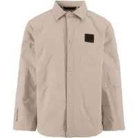 Didriksons Kid's Ore Jacket Giacca tempo libero Bambini (160, beige)