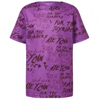 Endura Kid's SingleTrack Core Tee Maglia funzionale Bambini (9/10 Years, lilla)