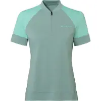 Vaude Women's Altissimo Q-Zip Shirt Maglietta da ciclismo Donna (40, turchese)