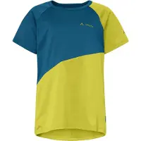 Vaude Kid's Moab T-Shirt II Maglia funzionale Bambini (134/140, giallo/blu)