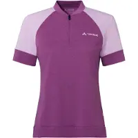 Vaude Women's Altissimo Q-Zip Shirt Maglietta da ciclismo Donna (36, lilla)