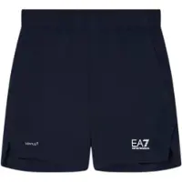 EA7 per ragazzo. 7B000272_AF13137 Pantaloncini Tennis Pro blu navy (10Años= 142cm), Casual, Poliestere, moda per bambini