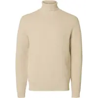 Selected Collo Alto Uomini Beige XXL