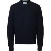 Selected Maglione Girocollo Uomini Blu XXL