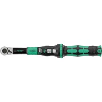 Wera 05075691001, chiave dinamometrica a scatto, Nm, meccanica, 2,5 - 25 Nm, nera, verde, 330 mm