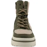 Tom Tailor Stivaletto stringato crema / oliva