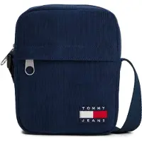 Tommy Hilfiger Essential Daily Cord Crossover Bag Dark Night Navy Taglia: OS | Tracolle postino Outlet | Uomo | Nero