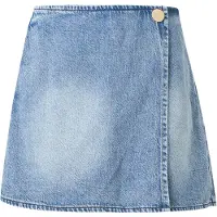 Armani Exchange per donna. XW002265AF21338MB001 Shorts in lyocell blu (S), Casual, Cotone, Denim
