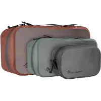Sea to Summit - Set di 3 borse impermeabili - Hydraulic Packing Cube Set XS/S/M in Nylon - Grigio
