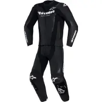 Alpinestars Tuta In Pelle GP Force V2 2 Pezzi Black, Taglia: 46