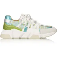 DWRS label Los Angeles Tweed Sneaker Apple / Silver Taglia: 38 | Sneakers Outlet | Donna | Grigio