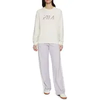 FILA Lokeren Graphic Crew Sweat Antique White Taglia: M | Maglioni a maglia Outlet | Donna | Bianco