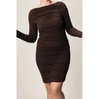 VIVEH Vinca Walnut Taglia: 42 | Abiti Mini Outlet | Donna | Marrone