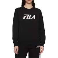 FILA Lokeren Graphic Crew Sweat Black Taglia: XS | Maglioni a maglia Outlet | Donna | Nero