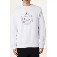 FILA Parella Relaxed Graphic Sweatshirt Bright White Taglia: XS | Maglioni a maglia Outlet | Uomo | Bianco
