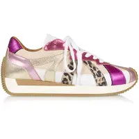 DWRS label Dodson Leopard Sneaker Pink / Champagne Taglia: 40 | Sneakers Outlet | Donna | Rosa