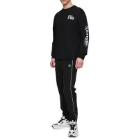 FILA Laon Oversized Long Sleeve Black Taglia: XS | Abbigliamento Sportivo Outlet | Uomo | Nero