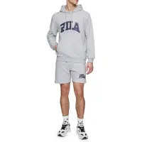 FILA Landen Regular Hoodie Light Grey Melange Taglia: XXL | Felpe con cappuccio Outlet | Uomo | Grigio