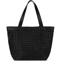 Ilse jacobsen Bag Braid02 Black Black Taglia: OS | Borsa di tela Outlet | Donna | Nero