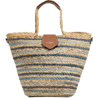 Pepe Jeans per donna. PL0300140 Borsa blu Nova Jean (OSFA), Beige, Casual, Iuta