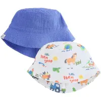 Next Cappello blu violetto / arancione chiaro / bianco