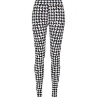 Urban Classics Leggings nero / bianco