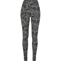 Urban Classics Leggings nero / bianco