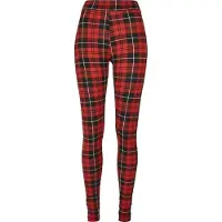 Urban Classics Leggings rosso / nero / bianco