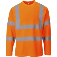 Portwest Maglietta a maniche lunghe ad alta visibilità - Taglia XS - Giallo -