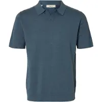 Selected Camicia Polo In Maglia Uomini Grigio XXL