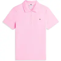 Tommy Hilfiger 1985 Slim Pique Polo Rose Petal Taglia: M | Polo Outlet | Donna | Rosa