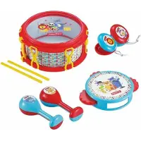 Reig Musicales Giocattolo Musicale Rainforest Musical Band Drum Set