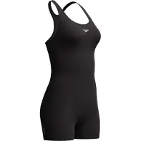 Speedo Women's Eco Endurance+ Legsuit Costume intero Donna (50, nero)