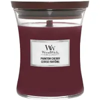 Woodwick Phantom Cherry Vaso 275 g — Candela Profumata
