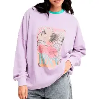 Roxy Women's Eastside Midweight Maglione Donna (S, lilla)