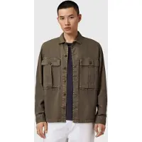 AllSaints Albyn Ls Shirt Pastoral Green Taglia: XXL | Camicie Casual Outlet | Uomo | Verde