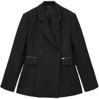 AllSaints Mimmie Blazer Black Taglia: 4 | Blazers Outlet | Donna | Nero