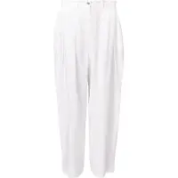 AllSaints Becca Linen Trouser Antique White Taglia: 12 | Pantaloni da completo Outlet | Donna | Bianco