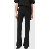 AllSaints Rebecca Zip Trouser Black Taglia: 4 | Pantaloni da completo Outlet | Donna | Nero