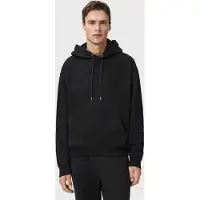 AllSaints Milo Oth Hoody Jet Black Taglia: XXL | Felpe con cappuccio Outlet | Uomo | Nero