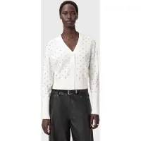 AllSaints Mazzy Cardigan Chalk White Taglia: L | Cardigan Outlet | Donna | Bianco