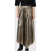 AllSaints Jax Skirt Bronze Gold Taglia: 2 | Maxi gonne Outlet | Donna | Marrone