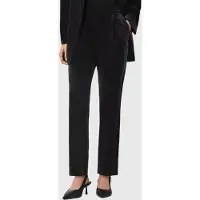 AllSaints Aleida Vel Trouser Black Taglia: 12 | Pantaloni da completo Outlet | Donna | Nero