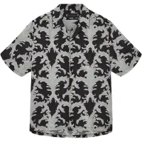 AllSaints Motif Ss Shirt Jet Black Taglia: XXL | Camicie Casual Outlet | Uomo | Nero