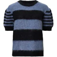 AllSaints Clem Tee Black/blue Taglia: XS | Maglioni a maglia Outlet | Donna | Nero