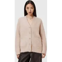AllSaints Rubi Emb Cardi Pearl White Taglia: L | Giacche Outlet | Donna | Bianco