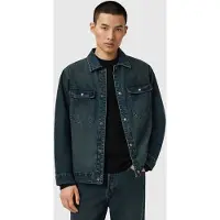 AllSaints Castleford Jacket Phantom Blue Taglia: XXL | Giacche di jeans Outlet | Uomo | Blu