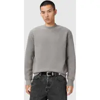 AllSaints Marko Crew Henge Grey Taglia: XS | Maglioni a maglia Outlet | Uomo | Grigio